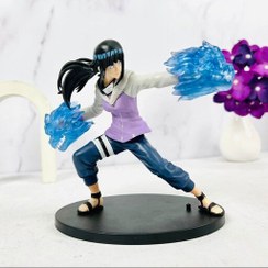 تصویر اکشن فیگور انیمه ناروتو مدل هیناتا ارتفاع ۱۳ سانتی متر 