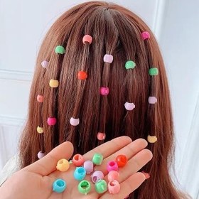 تصویر مهره مو رنگی 