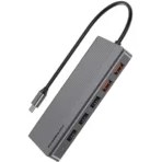 تصویر هاب 100 وات 12 پورت Powerology Type-C مدل PWYSTC8721 