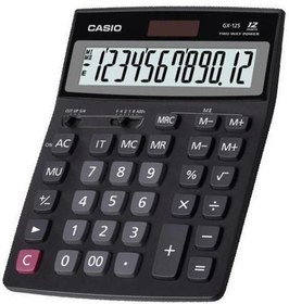 تصویر ماشین حساب GX-12S کاسیو ا Casio GX-12S Calculator Casio GX-12S Calculator