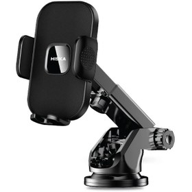 تصویر نگه دارنده و هولدر هیسکا مدل HK-2108 hiska gravity car mount HK-2108