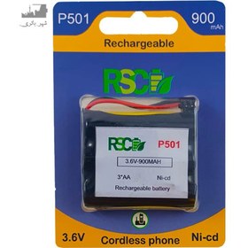 تصویر باتری تلفن بی سیم پاناسونیک مدل RSC P501-PS 