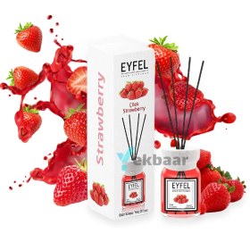 تصویر خوشبو کننده هوا ایفل EYFEL رایحه توت فرنگی Strawberry حجم 120ml 