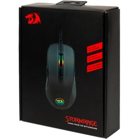 تصویر ماوس گیمینگ باسیم ردراگون مدل Stormrage M718 Redragon Stormrage M718 RGB Wired Gaming Mouse