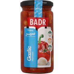 تصویر ترشی پرورده سیر بدر – 370 گرم 