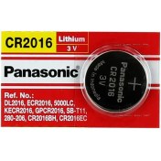 تصویر باتری سکه ای پاناسونیک مدل CR2016 Panasonic CR2016 Lithium Battery