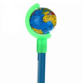 تصویر سر مدادی مدل کره زمین Pencil Toppers Planet Earth