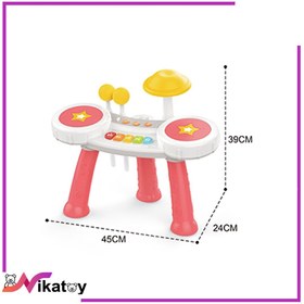 تصویر اسباب بازی درام و پیانو 