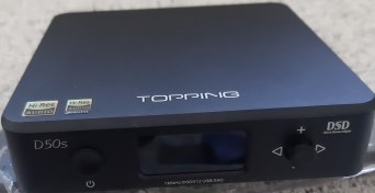 تصویر آمپلی فایر TOPPING D50 رومیزی DSD DAC TOPPING tm D50s desktop DSD DAC