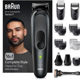 تصویر ریش تراش براون آلمان سری 7 مدل MGK7470 Braun 16-in-1 All-in-One Style Kit Series 7 MGK7470