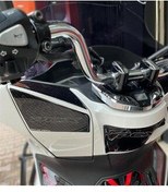 تصویر محافظ باک و برچسب مشکی PCX PREGREGION PREVILUE PROGREGIVE PADING PAD Redline Grafik 