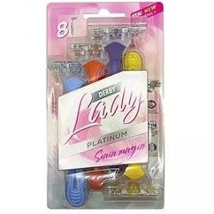 تصویر خودتراش دولبه مدل lady بسته ۸ عددی دربی 