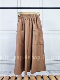 تصویر دامن زنانه دو جیب 