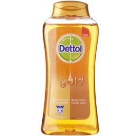 تصویر شامپو بدن دتول Dettol مدل gold classic حجم 250 میلی لیتر 