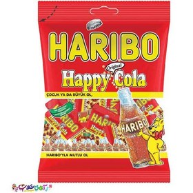 تصویر پاستیل هاریبو نوشابه مینی پارتی سایز 200گرم HARIBO 