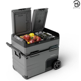 تصویر یخچال فریزر قابل حمل پاورولوژی مدل Powerology PPOF55LBR Powerology portable refrigerator-freezer model Powerology PPOF55LBR