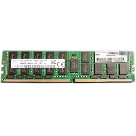 تصویر رم سرور اچ پی DDR4 مدل PC4-2666-R ظرفیت 64 گیگابایت - HPE 64GB 4Rx4 PC4-2666-R Kit 