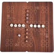 تصویر تخته نرد و منچ مسافرتی کادویی 