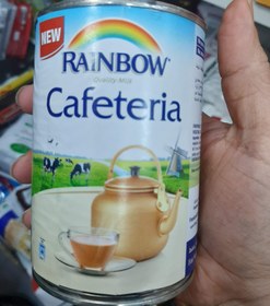 تصویر شیر مایع غلیظ شده ابوقوس کافیتیریا ۳۶۵ میل Rainbow Cafeteria Quality Milk