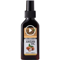 تصویر روغن مغذی و ترمیم کننده مو داماسک رز مدل ARGAN OIL حاوی روغن آرگان، امگا 3 و امگا 6 حجم 100 میل 