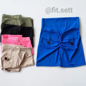 تصویر شورتک کارگو 