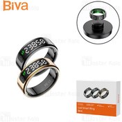 تصویر حلقه هوشمند بیوا Biva Ring-02 LED Smart Ring دارای صفحه نمایش 