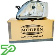 تصویر چراغ جلو چپ موتوردار مدرن مناسب ال نود (L90) 