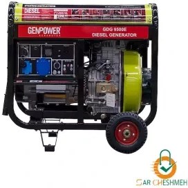 تصویر موتور برق دیزلی 8800 وات جن پاور مدل GDG9500E موتور برق دیزلی 8800 وات جن پاور مدل GDG9500E