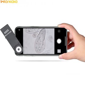تصویر لنز میکروسکوپی گوشی موبایل 400X Microscope Lens 
