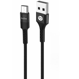 تصویر کابل تبدیل USB به MicroUSB پرووان مدل PCC335M طول 1 متر ProOne PCC335M USB to MicroUSB Cable