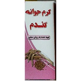 تصویر کرم جوانه گندم گیاهی سنتی ضد چین و چروک و تیرگی غرفه آنلاین شاپ ارزان فروش در مشهد 