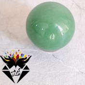 تصویر گوی آونتورین سبز اصل ST3069 