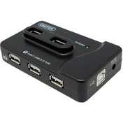 تصویر هاب USB شش پورت با قابلیت شارژ یونیتک مدل Y-2072 ا Y-2072 USB2.0 6Port Hub with Charging Port کد 1893 