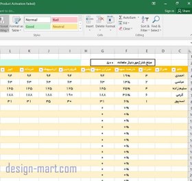 تصویر فایل اکسل مدیریت ساختمان + ویدیو آموزشی 