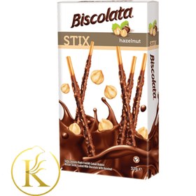 تصویر چوب شور شکلات و فندق بیسکولاتا (۳۴ گرم) biscolata ا biscolata biscolata