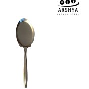 تصویر کفگیر کوچک یونیک استیل طرح ماینز 