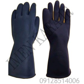 تصویر دستکش یزد اصل یزد اصلی ( مشکی )