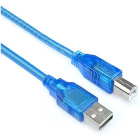 تصویر کابل پرینتر USB 2.0 AB برند رویال طول 5 متر Royal Printer Cable USB 2.0 AB 5m