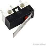 تصویر میکرو سوئیچ اهرم دار سه پایه 125VAC 1A 