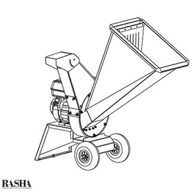 تصویر چوب خردکن بنزینی مدل WCH-DG07 