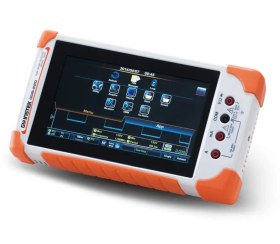 تصویر اسیلوسکوپ دستی GDS210 Handheld oscilloscope GDS-210