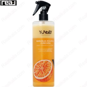 تصویر اسپری دو فاز یانسی مدل میوه های جنگلی حجم 500 میل YUNSEY SWEET ORANGE & TURMERIC CONDITIONER BIPHASE SPRAY