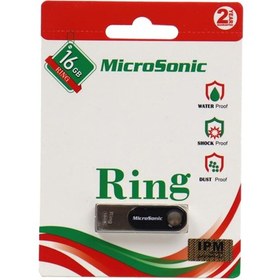 تصویر فلش عمده ۱۶ گیگ میکروسونیک Microsonic RING MICROSONIC RING USB 2.0 16GB FLASH MEMORY