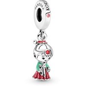 تصویر چارم آویز هانبوک کره‌ای پاندورا Pandora Korean Doll Hanbok Dangle Charm