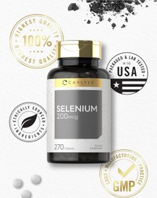 تصویر سلنیوم 270 قرص کارلیل Carlyle Selenium 200mcg 270 Tab