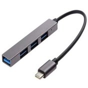 تصویر هاب 4 پورت Type-C USB3 پی نت T-3611 