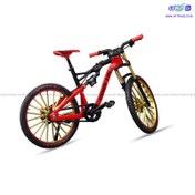 تصویر ماکت دوچرخه فلزی ورزشی کد 2302A مقیاس ۱:۸ 