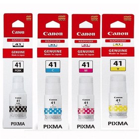 تصویر جوهر GI41 اصلی Canon Canon GI-41 4 Colour Ink Bottle Multipack