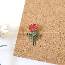 تصویر پین گل رز - کد645 
