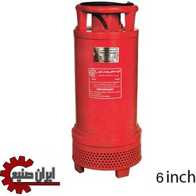 تصویر پمپ کفکش مستغرق 6 اینچ 30 متری بهاران نوین 